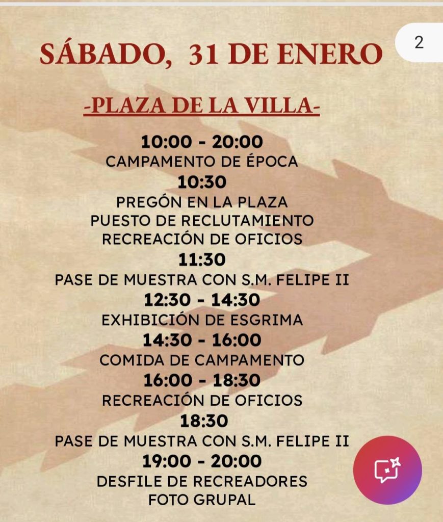 Día de los Tercios en la Plaza de la Villa