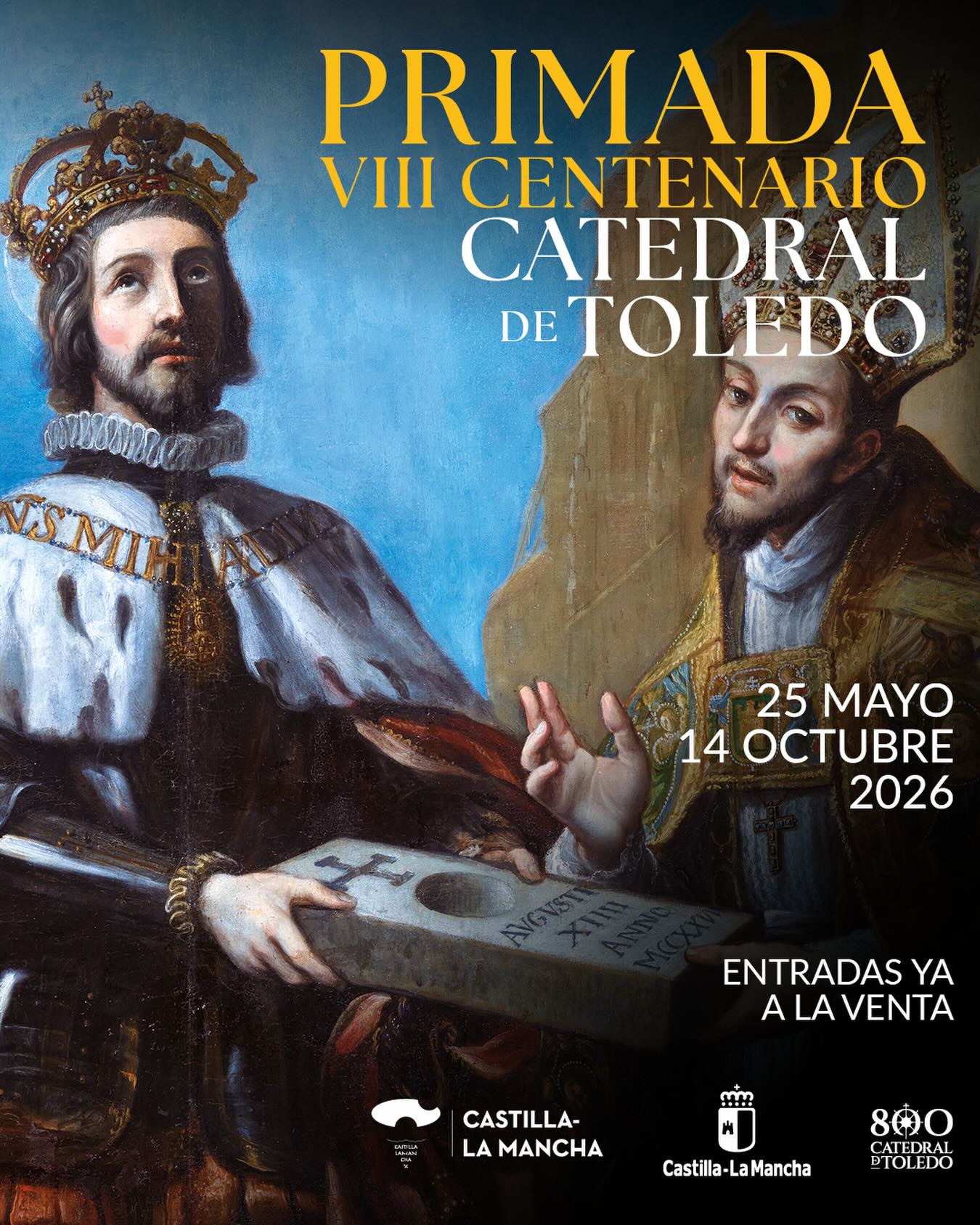 Exposición Primada VIII Centenario Catedral de Toledo 2026 cartel oficial
