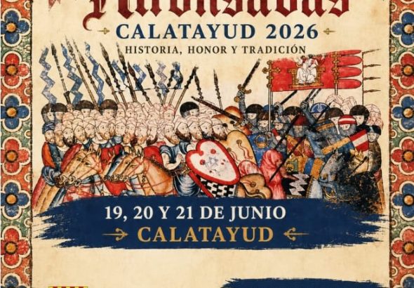 Cartel Alfonsadas Calatayud 2026 recreación histórica medieval