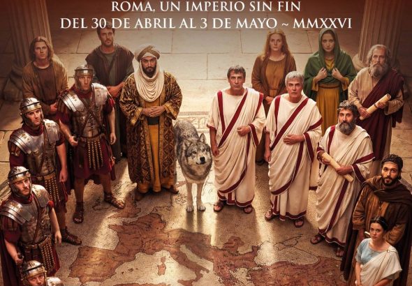 Cartel Complutum Renacida 2026 en Alcalá de Henares recreación romana