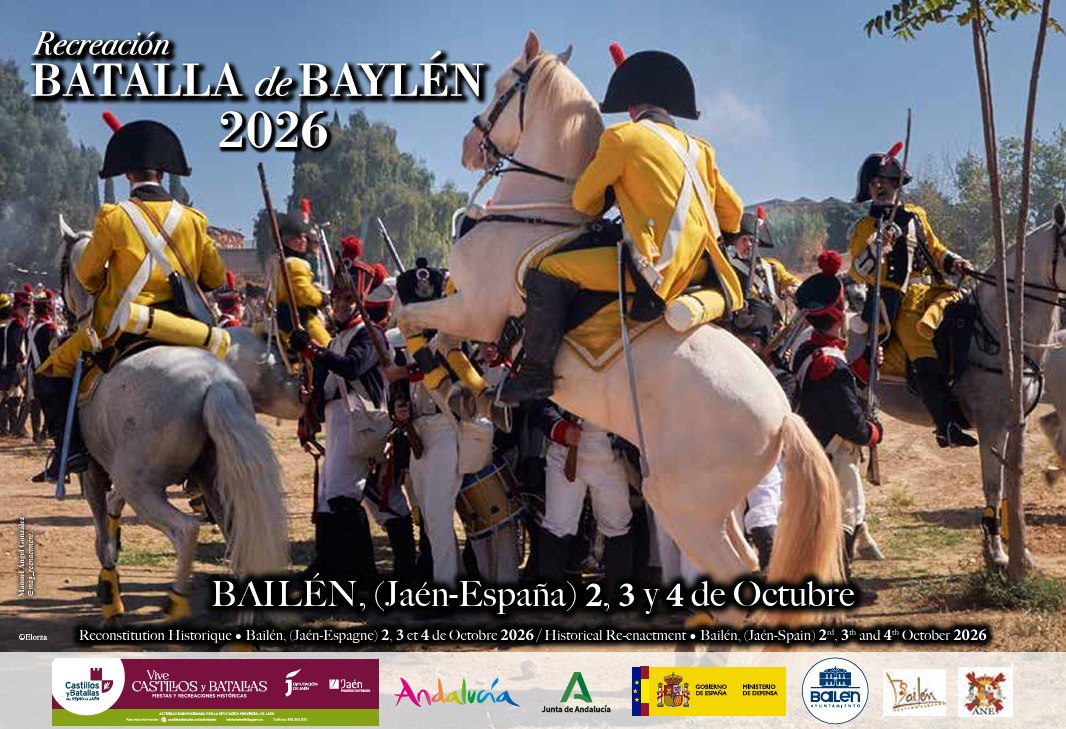 Cartel recreación Batalla de Bailén 2026 en Jaén