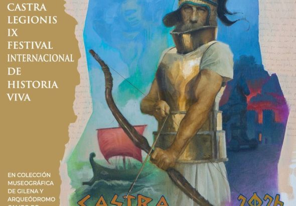 Cartel oficial de Castra Legionis 2026 Festival Internacional de Historia Viva en Gilena
