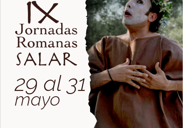 Cartel oficial de las IX Jornadas Romanas de Salar 2026 en Granada