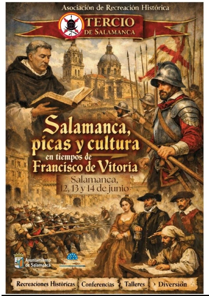 Cartel de Salamanca, picas y cultura en tiempos de Francisco de Vitoria 2026 en Salamanca