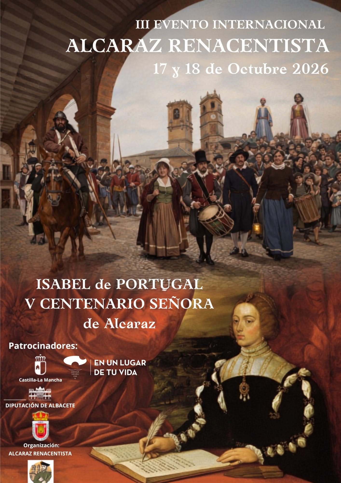 Alcaraz Renacentista 2026 recreación histórica del Renacimiento en Albacete