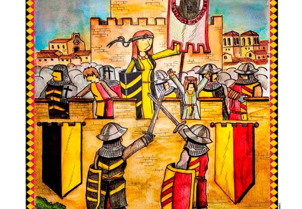 IX Feria Medieval La Conjura de Ciudad Rodrigo 2026 con caballeros y murallas medievales