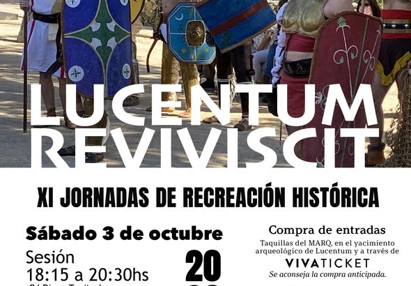 Lucentum Reviviscit 2026 en Alicante con recreadores romanos en el Tossal de Manises