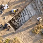 Teatro romano de Singilia Barba en Antequera durante las excavaciones arqueológicas de 2026