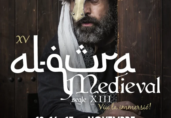 Cartel oficial de Al-Qura Medieval 2026 en l’Alcora del 13 al 15 de noviembre