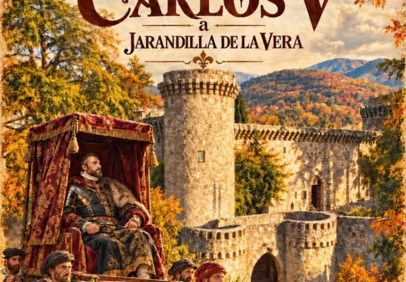 Cartel de la Llegada de Carlos V a Jarandilla de la Vera el 14 de noviembre de 2026