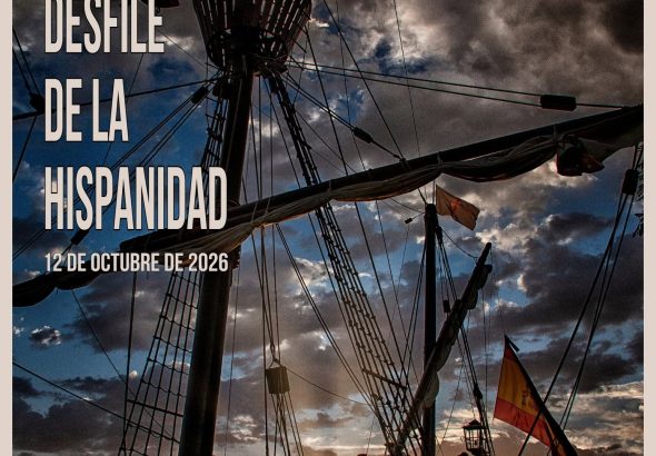 Desfile de la Hispanidad 2026 en Sevilla del Tercio de Olivares junto a la Nao Victoria