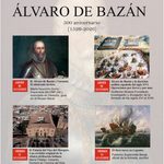 Cartel oficial de las I Jornadas Álvaro de Bazán 2026 en Almagro por el quinto centenario de su nacimiento.
