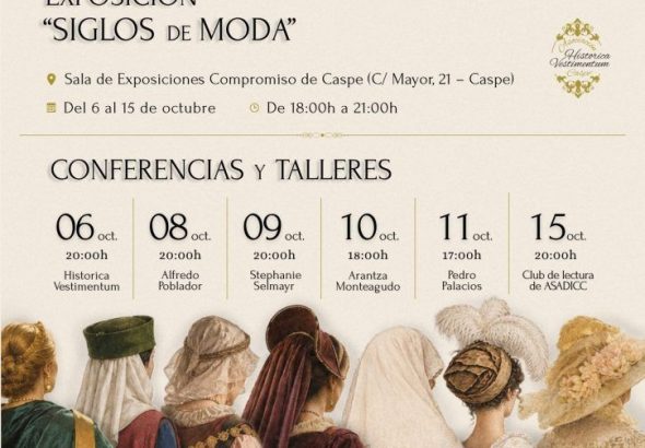 I Jornadas de Indumentaria Histórica Ciudad del Compromiso 2026 en Caspe