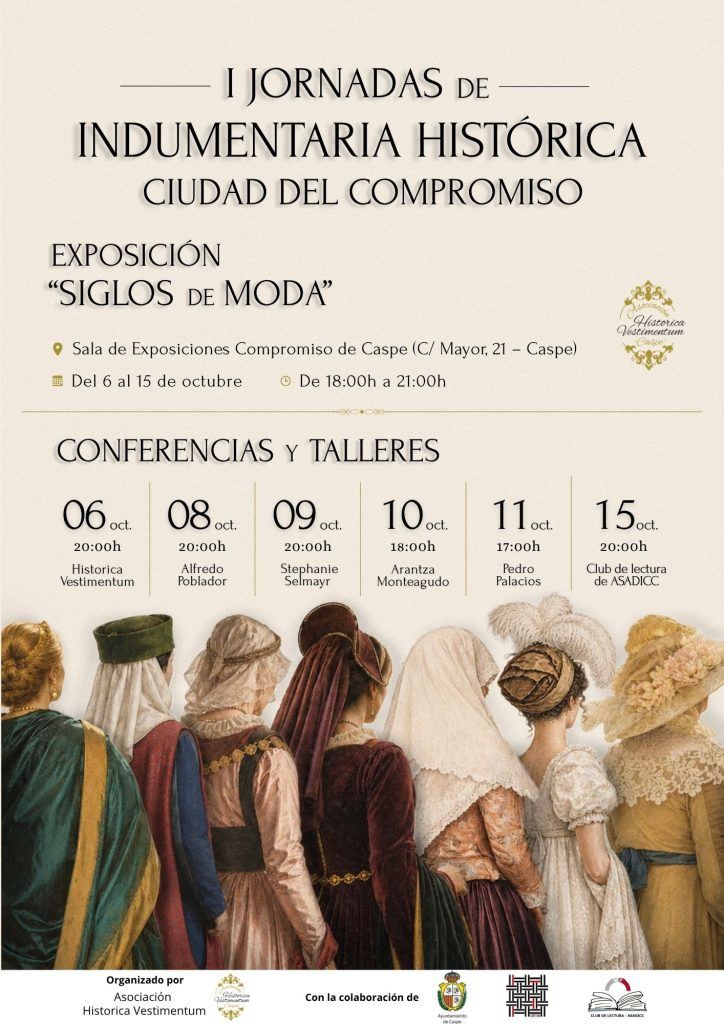 I Jornadas de Indumentaria Histórica Ciudad del Compromiso 2026 en Caspe