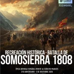 Recreación histórica de la Batalla de Somosierra 2026 en Madrid
