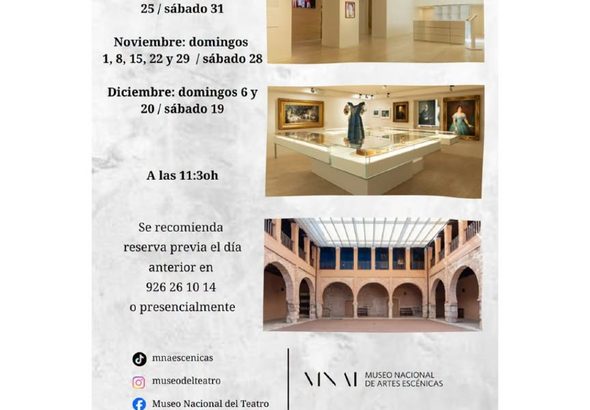 Visitas guiadas gratuitas Museo Nacional de Artes Escénicas de Almagro 2026